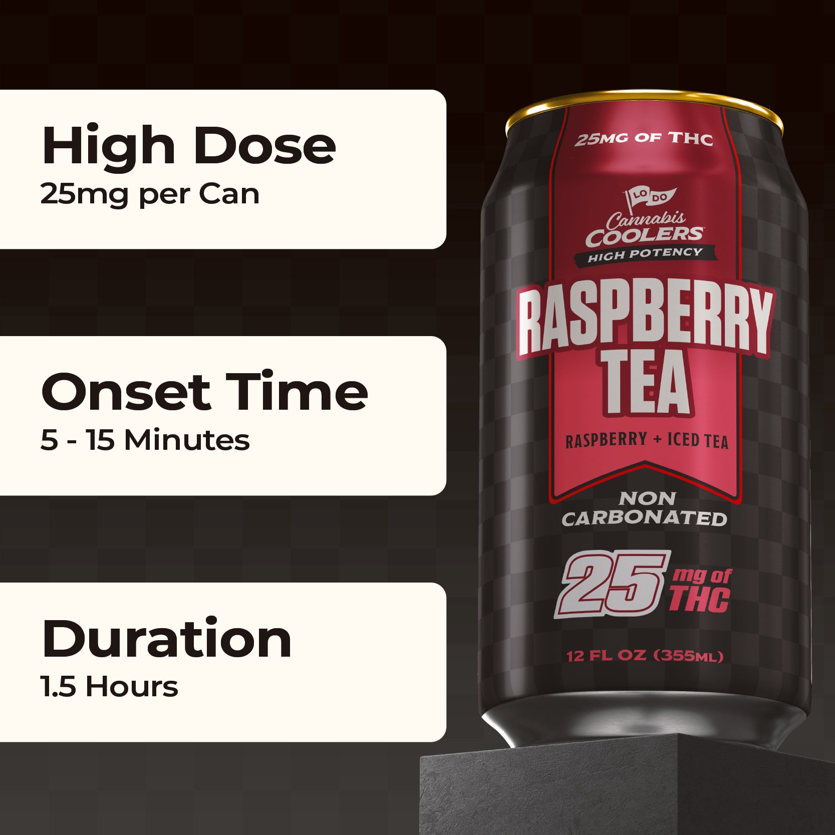 High Dose THC Cans (4 Pack)